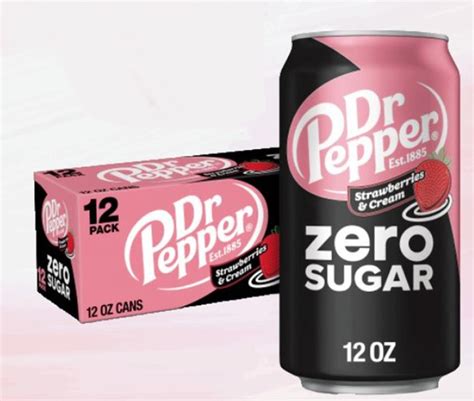 Dr. pepper strawberries and cream zero sugar. Things To Know About Dr. pepper strawberries and cream zero sugar. 